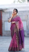 Manchali By Aab Soft Art Silk Jacquard Border Saree 